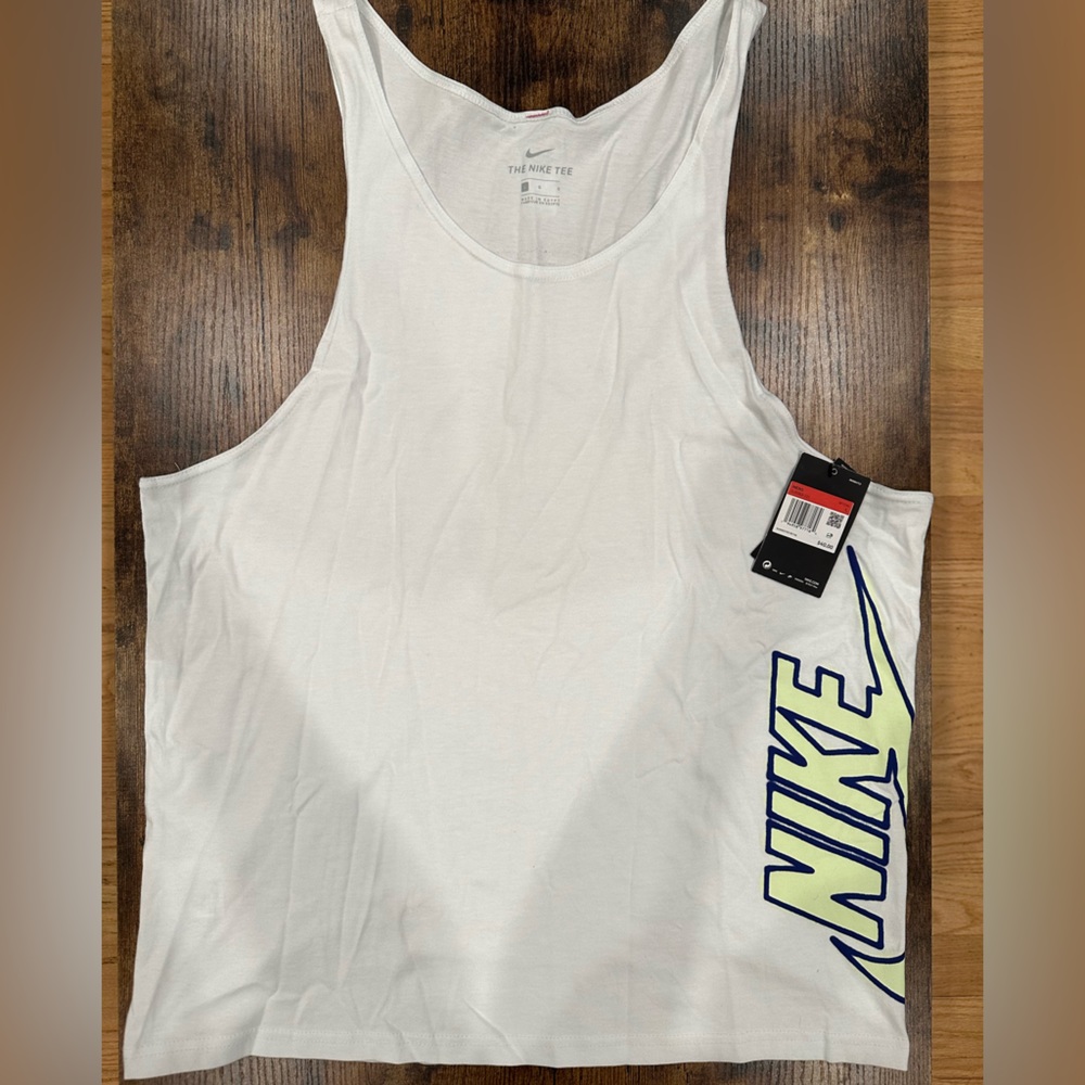 Men’s large Nike festival tank top - white